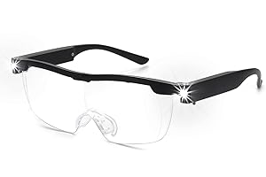 160% Mighty Sight Hands-Free Magnifier Glasses