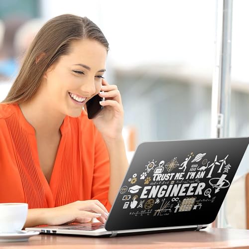 Image of Full Body Laptop Skin Bubble-Free| Laminated| Removable| HD Quality Sticker for Laptops Upto 15.6 Inches Compatible with Hp /Dell /Acer /Lenovo /Asus etc.(Engineer-221)