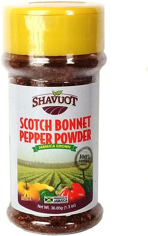 Shavuot Jamaican Scotch Bonnet Pepper Powder 1.3oz (Pack of 1)