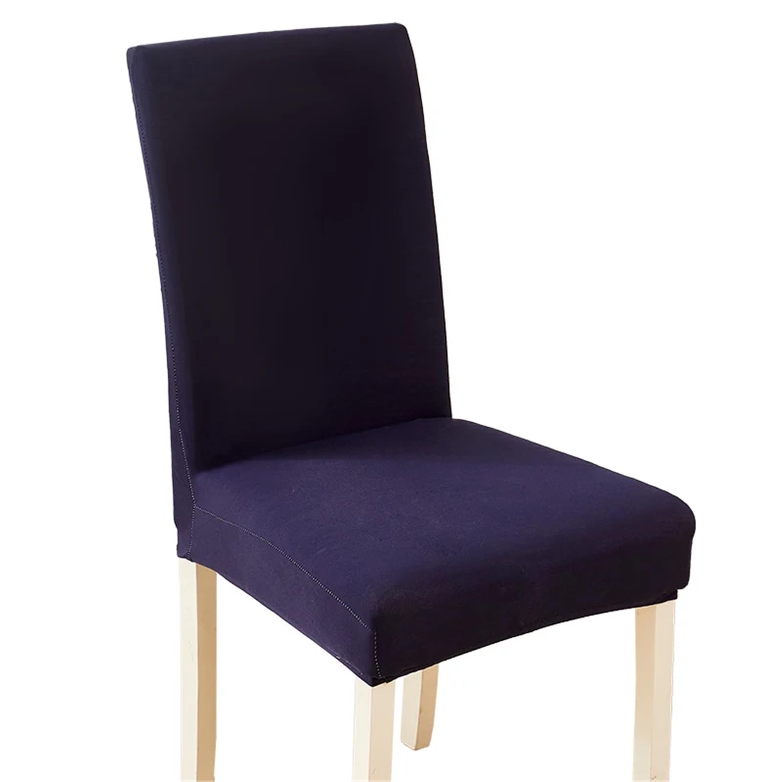 ITRHJTGP Chair Covers Spandex Chair Cover Elastic Home Restaurant Solid Color Slipcover Fabric For Dining Room(Color 05,4 piece)