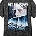Pet Sematary Poster Art Women's Charcoal Heather Nightshirt-Small
