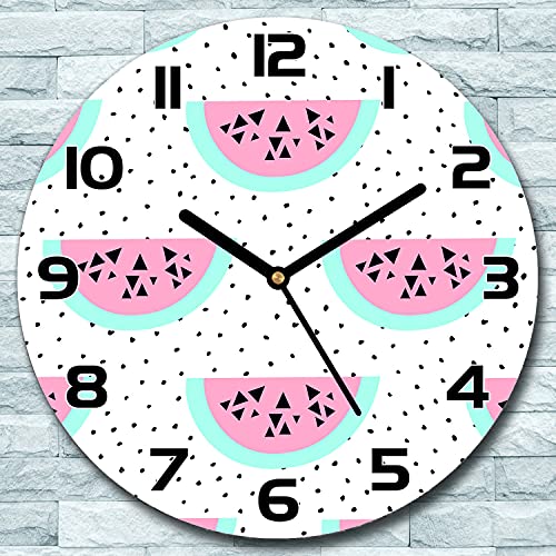 Horloge murale en verre Coloray : la solution pour égayer vos murs ternes - 3