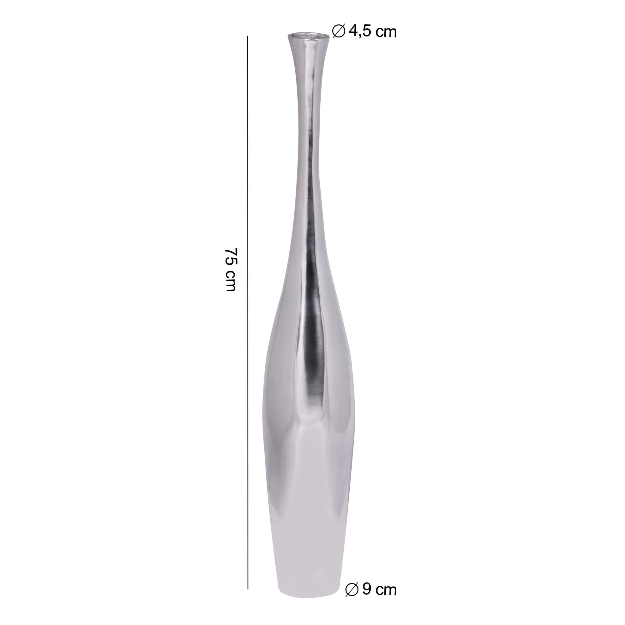 Vase décoratif moderne en céramique doré brillant 15 x 20 cm[O1187