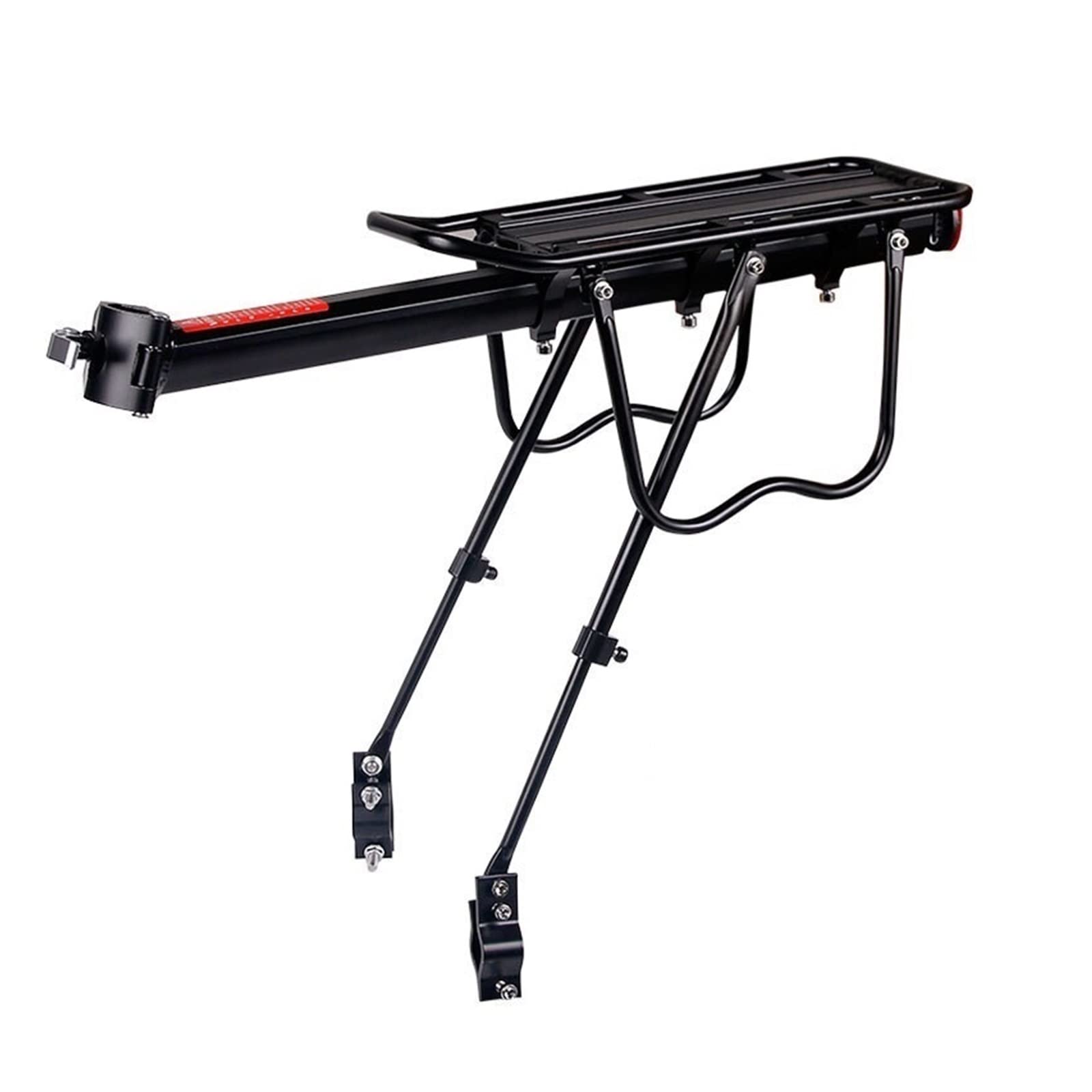 GepäCkträGer Fahrrad 20-29 Zoll Fahrradträger Fahrrad Gepäck Fracht Gepäckträger Aluminiumlegierung Regal Satteltaschen Halter Ständer Unterstützung mit Montagewerkzeugen