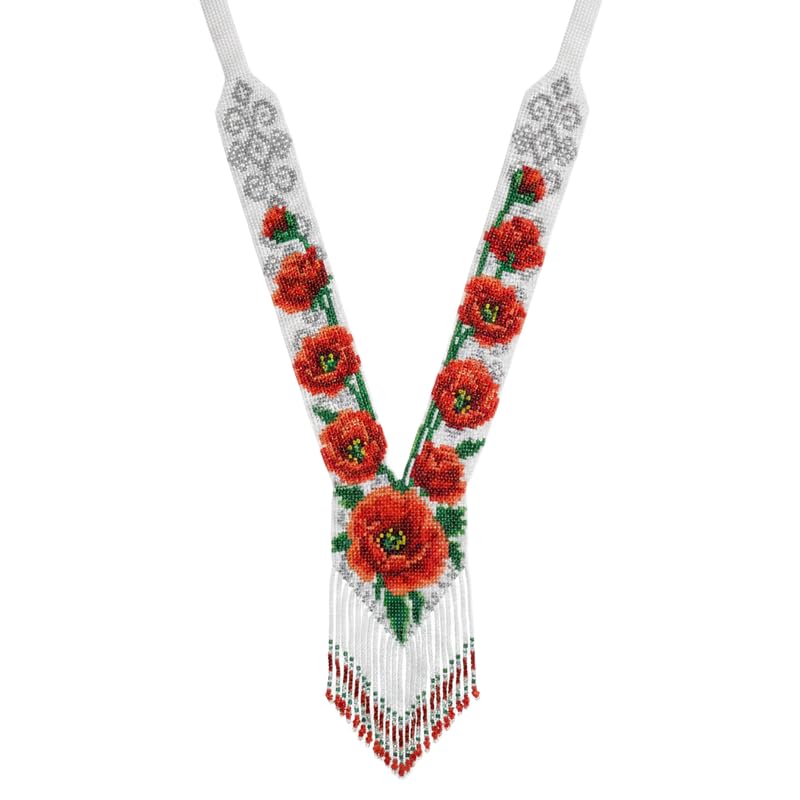 Collier Gerdan ukrainien, le cadeau traditionnel fait main idéal pour elle
