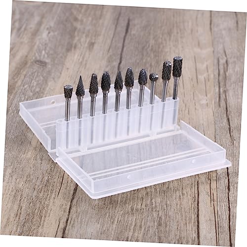 Juego de fresas rotativas de acero tungsteno 3mm Carburo 6mm miniatura 2