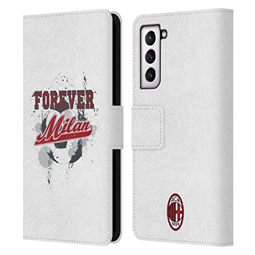 Étui AC Milan pour Samsung Galaxy S21 5G housse portefeuille en cuir pour ados