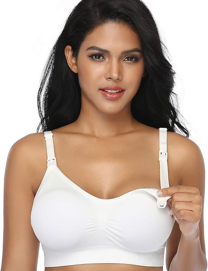 Nylon Blend Women's Padded Full Coverage Pregnancy|Nursing|Maternity Bra For Breast Feeding-image-46