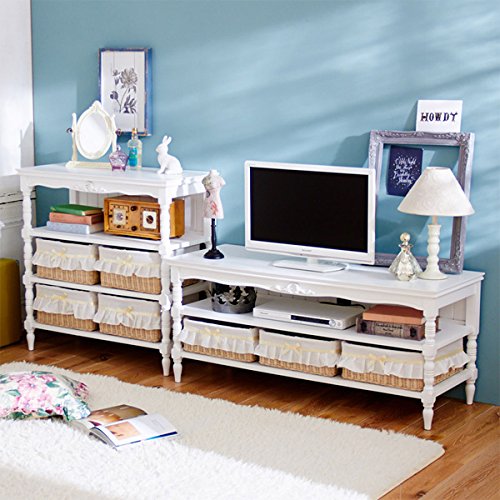 アンティーク風バスケットチェスト 直送】アンティーク風バスケットチェスト（6杯）/Soleil