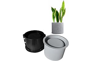 Large Round Silicone Molds for Cement Planters