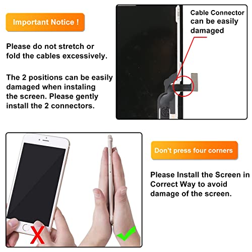 Écran pour iPhone 13 LCD LL TRADER Kit de Réparation Complet