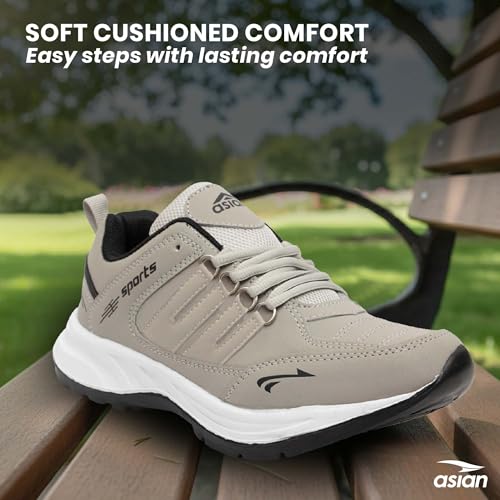 Image of ASIAN Men's Cosko Sports Running,Walking,Gym,Training Sneaker Lace-Up Shoes for Men's & Boy's