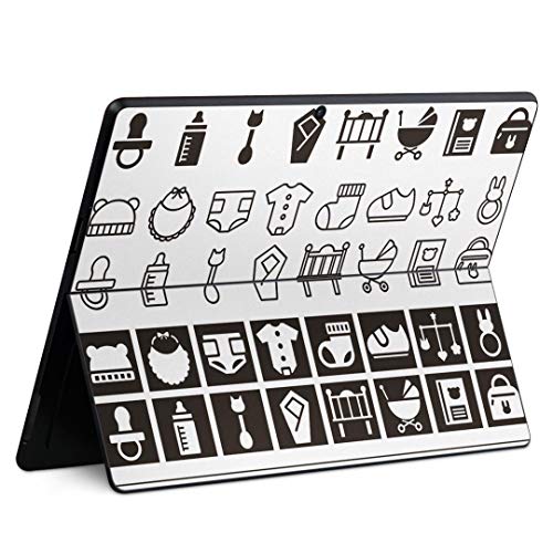 igsticker Surface Pro X pXLV[ T[tFX v GbNX m[gubN m[gp\R Jo[ P[X tB XebJ[ ANZT[ ی 016293 Ԃ ACR xr[V[