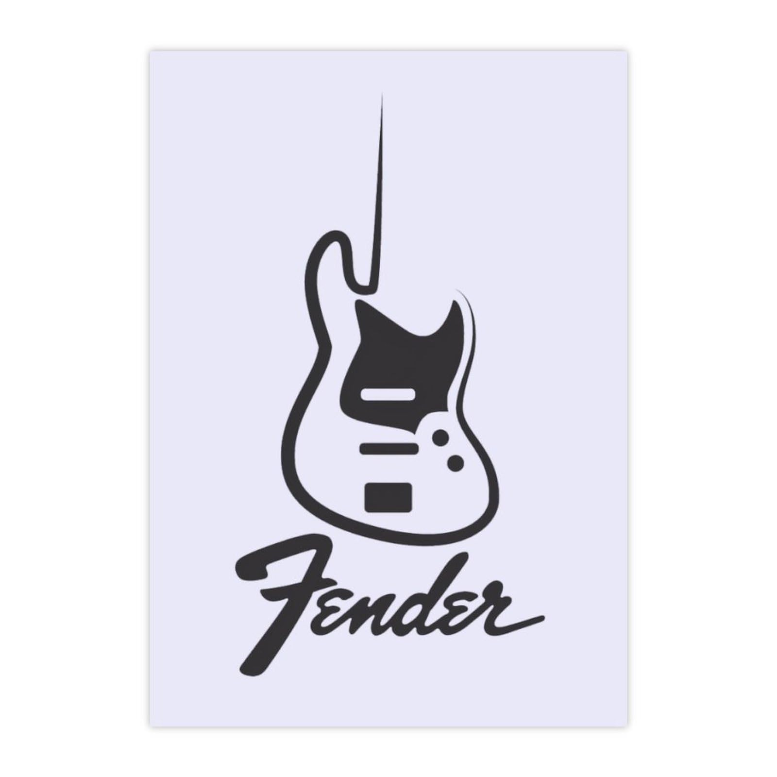 Amazon | Fender フェンダー ギター 防水ステッカー セットスーツ