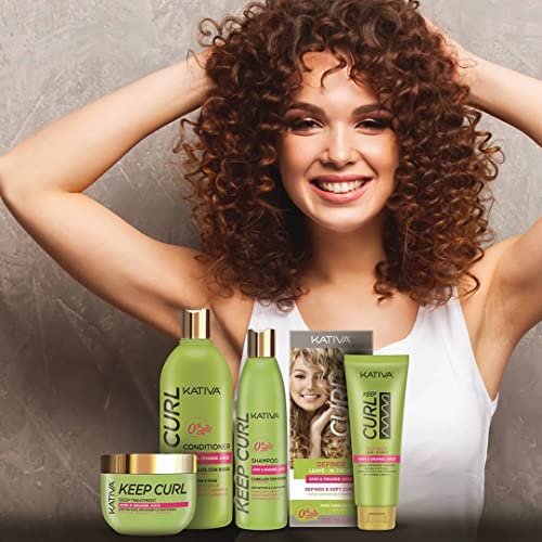 Kativa Kativa Defined Curl Shampoo 250 ml 250 ml, pistachio, 250 ml (Pack of 1) - Image 4