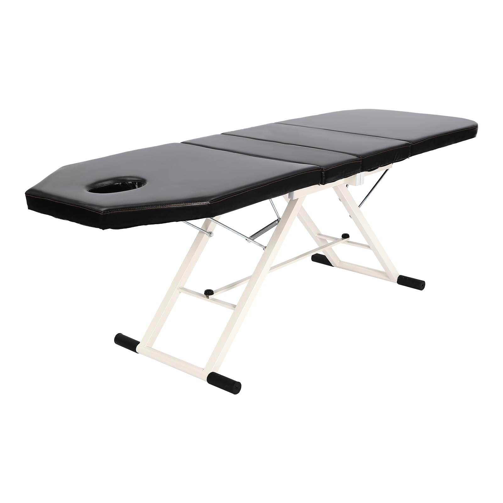 Massageliege Klappbar, 3 Zonen Mobile Massagetisch mit Kopfstütze, Verstellbar Faltbarer Massagestuhl bis 250 kg, Professionelle Kosmetikliege Therapieliege für Spa, Salon, Tattoo, Beauty,Heimgebrauch