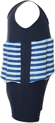 Miniatura 3 de IWEMEK Traje de baño flotante de una pieza para niña y niño, con flotabilidad ajustable, chaleco salvavidas