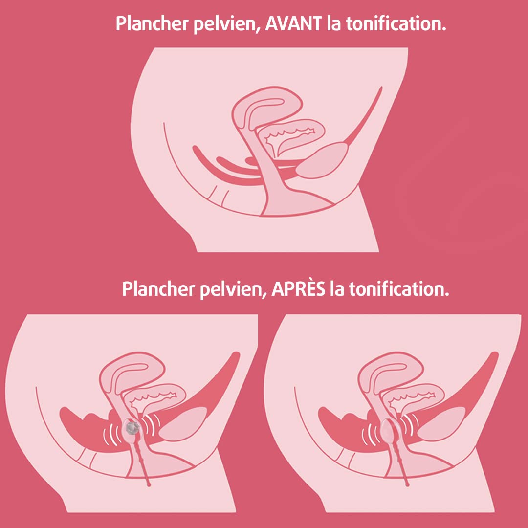 ENNA PELVIC BALL- Sphère vaginale pour la tonification et la réhabilitation du plancher pelvien.