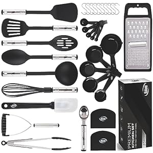Kitchen Utensils Set 35 PCS Cooking Utensils ...