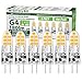 Produktbild G4 LED Lampen, BIGHOUSE 2W 180 Lumen LED Birnen Ersetzt 20W Halogenlampen, 3000K Warmweiß Stiftsockellampe, 12V AC/DC, 360° Abstrahlwinkel Glühbirnen