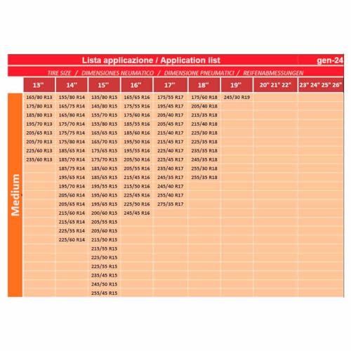 A2ZWORLD Super-zugelassene Schneesocken, Modell Super, 50 % Festigkeit + 50 % Haltbarkeit, für Elektroautos, Geländewagen, Geländewagen, 4 x 4, Wohnwagen, Nutzfahrzeuge (M), CN2024