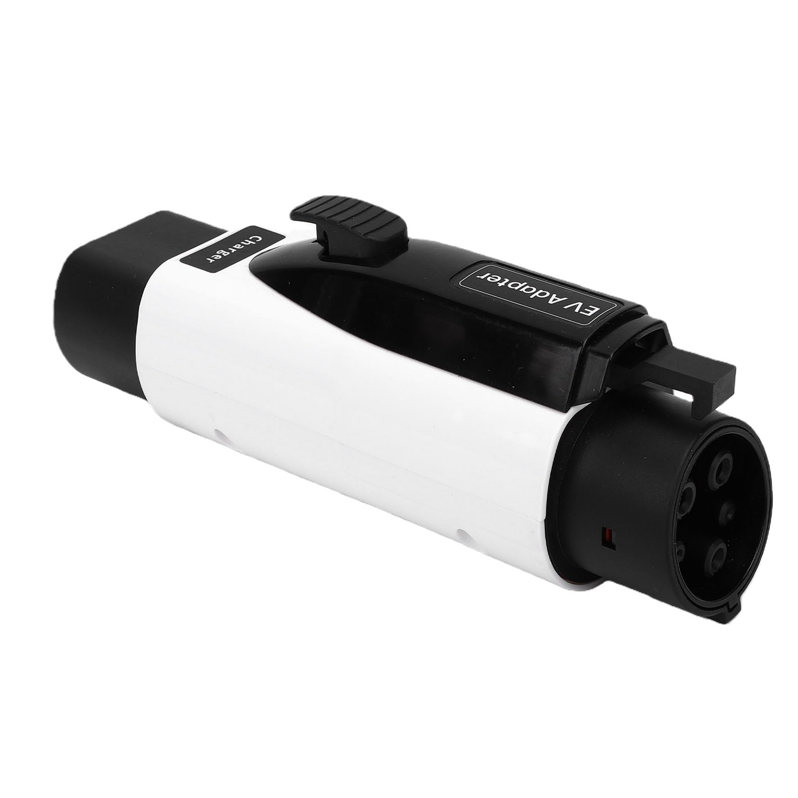 Haofy Adapter do ładowania Pojazdów Elektrycznych J1772, 32 A, Typ 2 do Typu 1, z Klipsem Zabezpieczającym Przed Upadkiem, Pojazdów Elektrycznych J1772