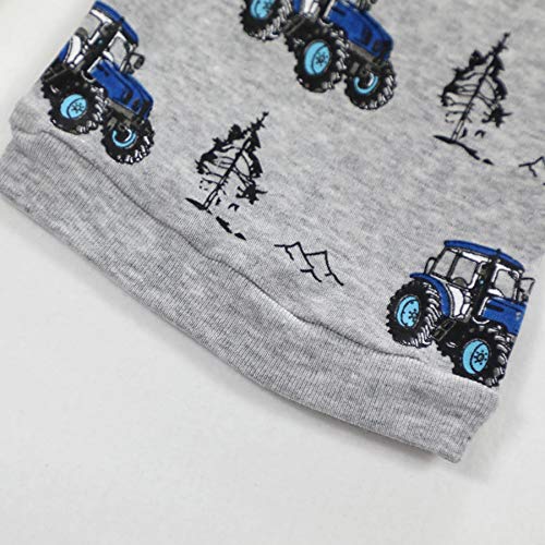 Image of KikizYe Little Big Boys Long Sleeve Pajama Sets 100% Cotton Pjs