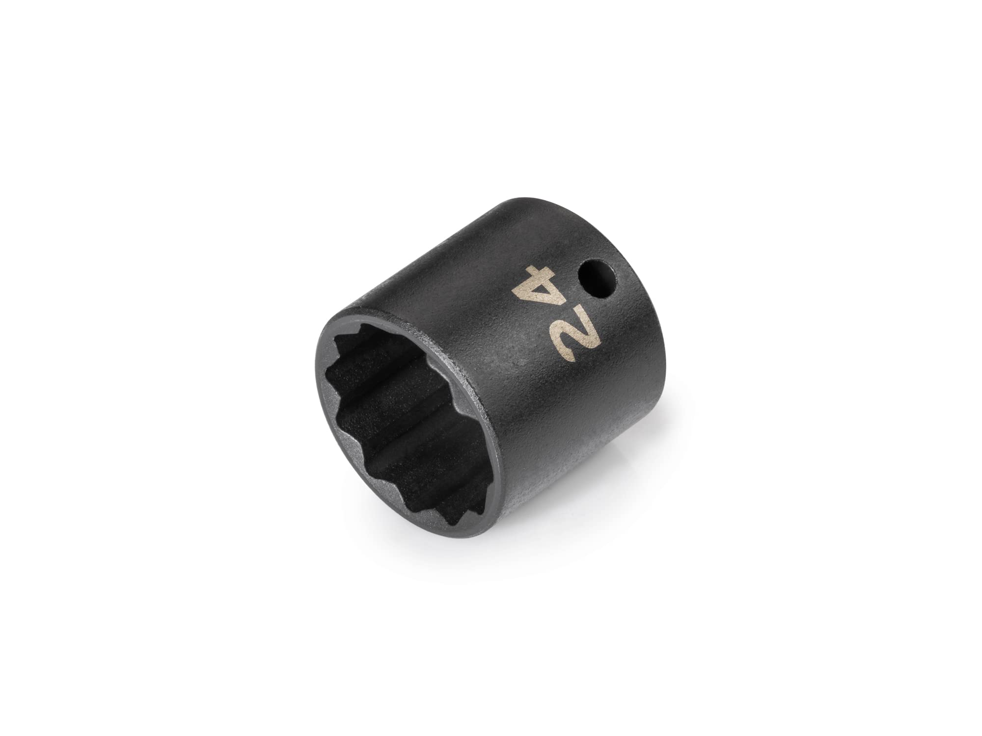 TEKTON 3/8 Inch Drive x 24 mm 12-Point Impact Socket | SID12324