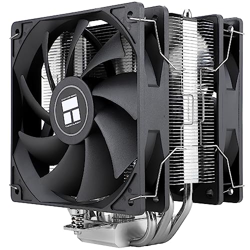 Thermalright TR Assassin X 120R SE PLUS, caloducs 4×6 mm, ventilateurs silencieux PWM 120 mm Refroidisseur CPU à air avec roulement S-FDB, technologie AGHP, pour AMD...