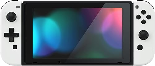 Miniatura 5 de eXtremeRate Dpad Version Custom Full Set Shell for Nintendo Switch, White Replacement Console Back Plate, NS Joycon Handheld Controller Housing with