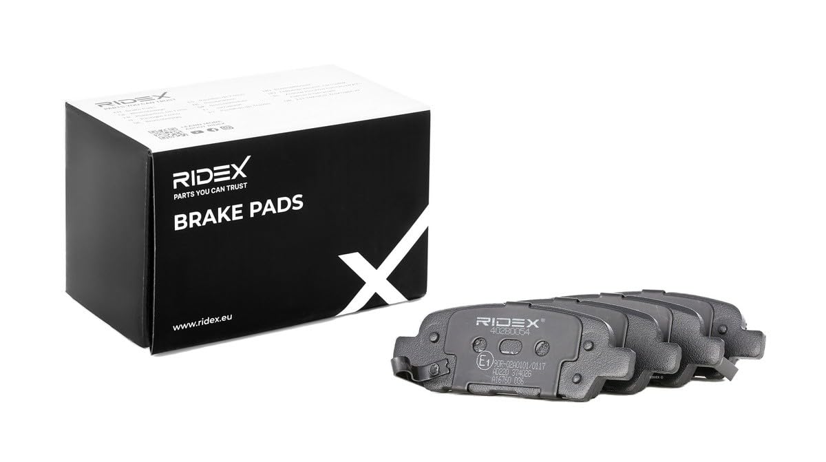 Kit Pastiglie Freno Posteriori RIDEX PLUS Per Opel Astra K E Compatibili – Con Accessori E Segnalatore Usura
