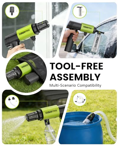 Portable Power Washer Battery Operated