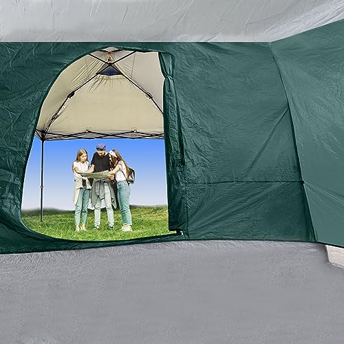 Image of KAMPKEEPER Side Tent,1 /2 Person Camping Tent for 10' x 10' Pop Up Canopy