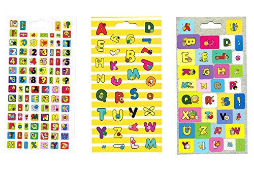 Preisvergleich Produktbild Sticker Smiley World -7a- Buchstaben ABC