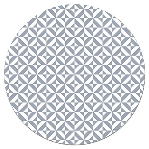 Panorama Alfombra Vinílica Redonda Geometría Azul 190x190 Cm - Alfombra Cocina Vinilo - Alfombra Salón Antideslizante, Antihongos E Ignífuga - Alfombras Grandes - Alfombras Pvc Panorama Alfombra Vinílica Redonda Geometría Azul 190x190 Cm - Alfombra Cocina Vinilo - Alfombra Salón Antideslizante, Antihongos E Ignífuga - Alfombras Grandes - Alfombras Pvc