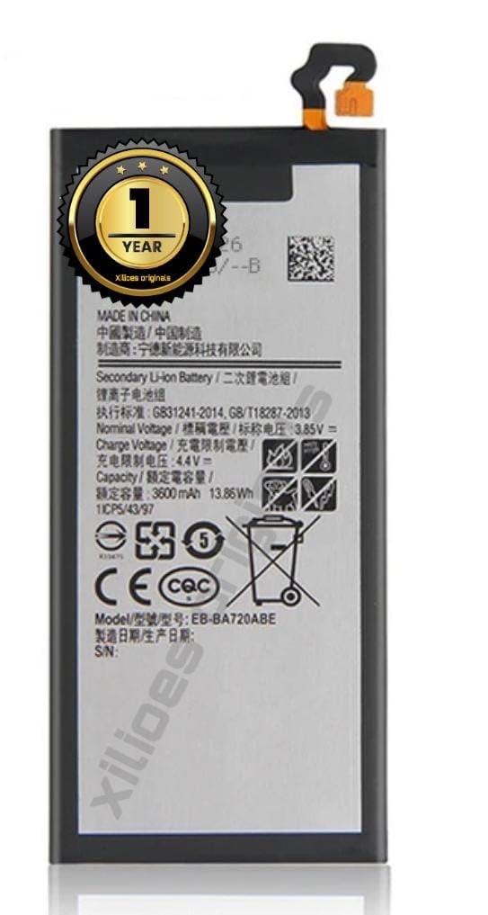 XILIOES ORIGINALS® BA720ABE Battery for Samsung Galaxy A7 2017 Version SM-A720 A720 Battery with 1 Year warrenty**** (D32)
