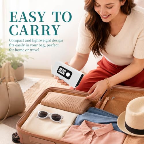 Portable Household Cleaner Kit for Jewelry & Glasses, LCD Display Travel - image 6