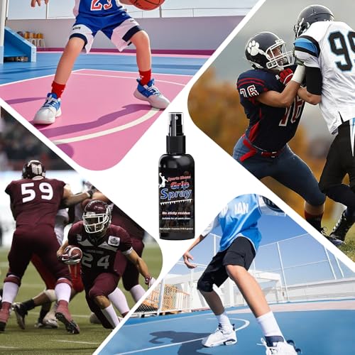 DINGSEN Sport Grip Spray, Antirutsch Spray für Schuhe für Basketballschuhe Griffspray für die Unterseite von Basketballschuhen zur Verbesserung der Sohlenhaftung(4oz)