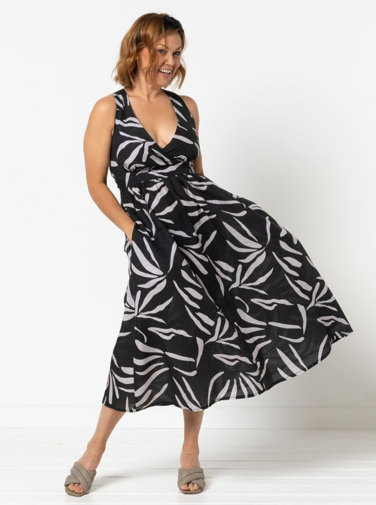 Style Arc Sewing Pattern - Livvy Woven Dress (Sizes 10-22) - Image 3