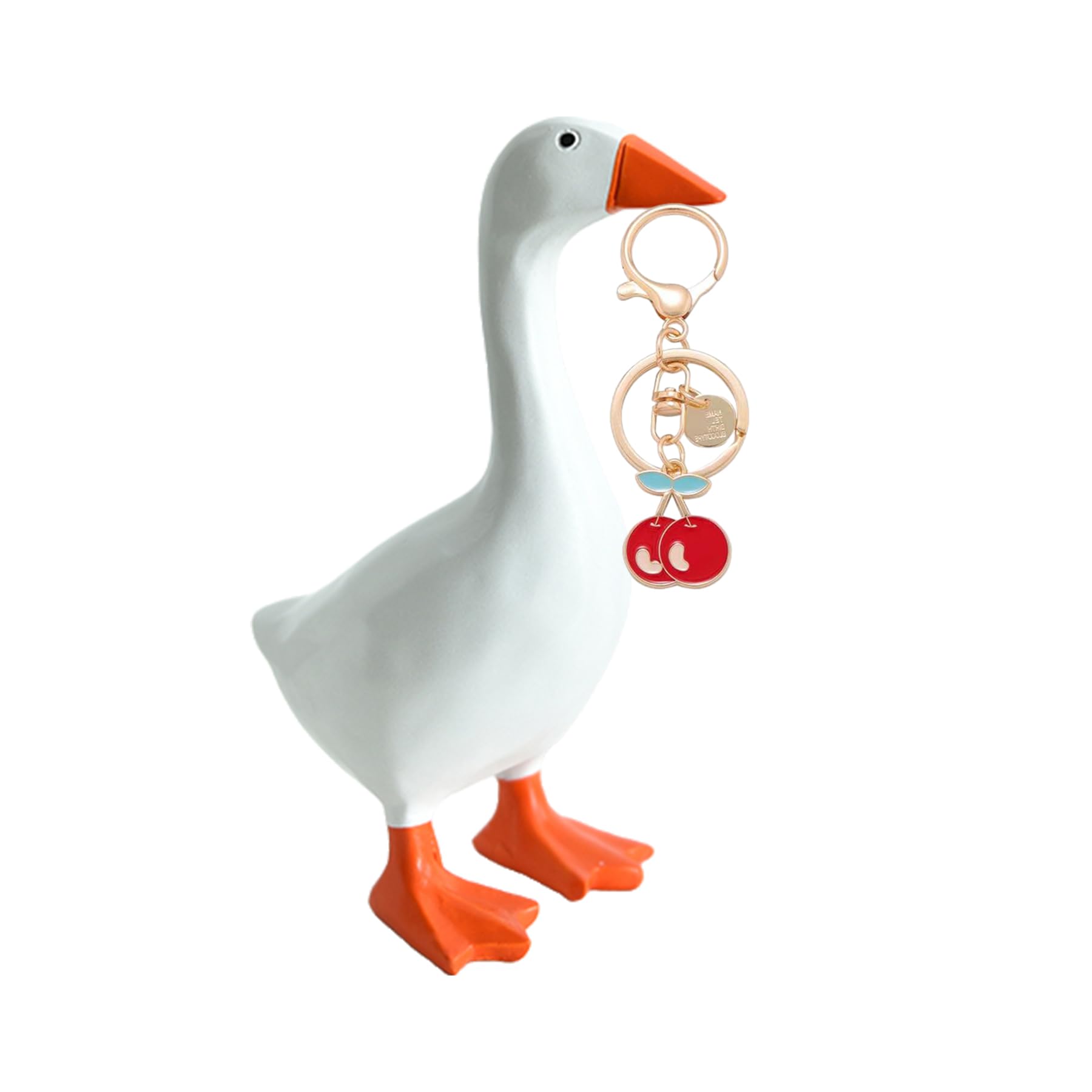 GJFASGF Magnetic Goose Key Holder, Cute Duck Statue Key Hanger, Kawaii Magnetic Silly Goose Figurines,Funny Office Desk Decor Bedroom Decorations Home Decor Aesthetic