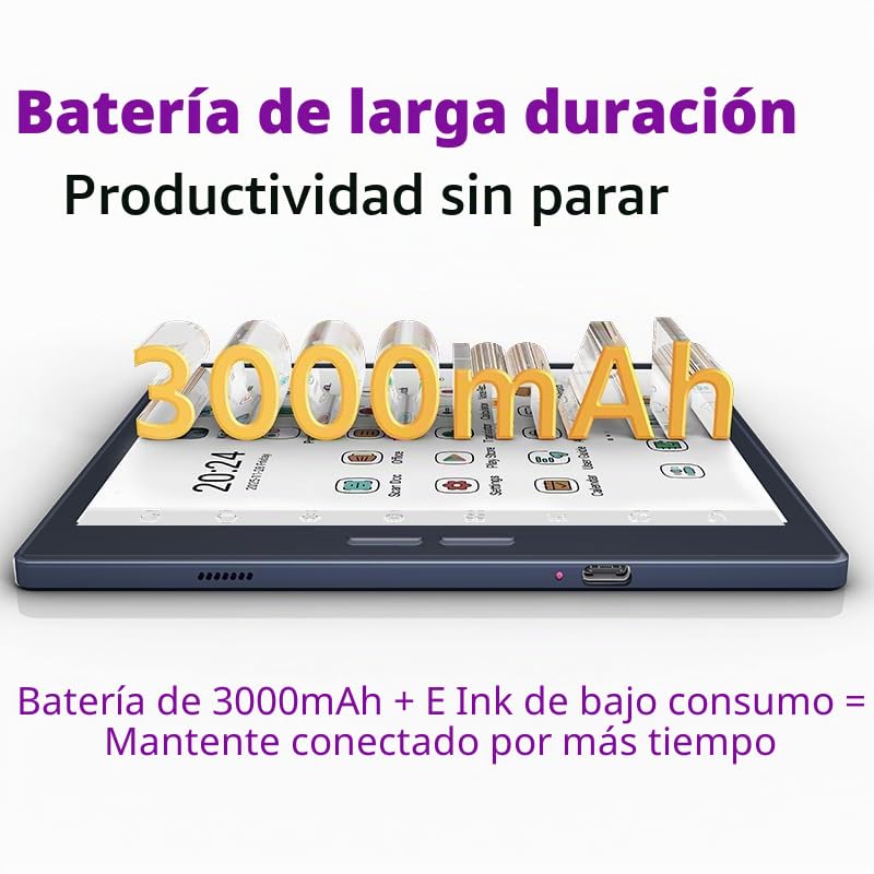 Bigme B7 Pro - Tableta electrónica a Color de 7 Pulgadas con Memoria de 8+256GB y función de teléfono 4G (Azul)