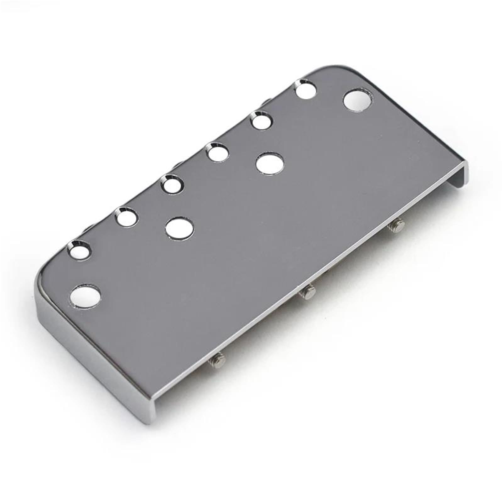 Ponte corto in ottone a tre corde per chitarra elettrica TL 76.5x35.5 mm cromato Ponte Chitarra Acustica Generico
