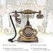 Audio Guest Book Phone, 32G Capacity Vintage Audio GuestBook Wedding Phone, Retro Audio Telephone Recording Customized Voice Message for Your Wedding Party, Bronze