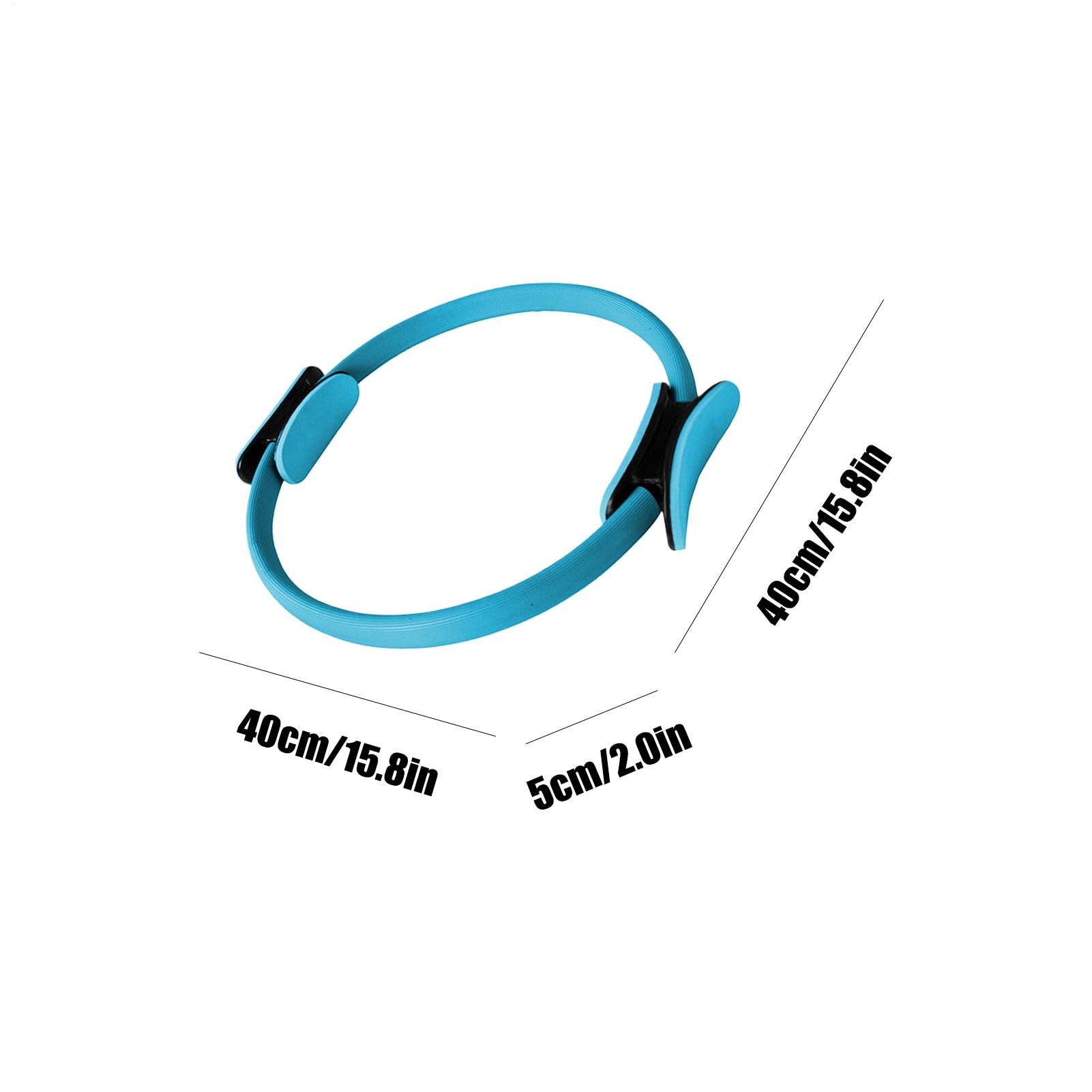 Pilates Ring Fitness Palla Circolare | 9 Set attrezzature per yoga Multifunzionali | Kit anelli e palline, fasce resistenza per l'anca | Istruttore pavimento pelvico con palla elastica muscoli