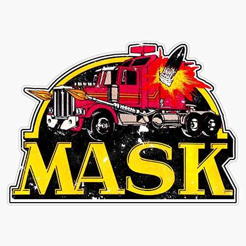 M.A.S.K. 80'S Toys Bumper Sticker Window Vinyl Decal 5