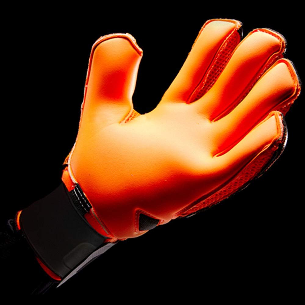 Gant Foot Enfant Hommes Enfants Football Professionnel Gants Gardien de But Souple Pleine Latex Slip Fort Football Protection Gardien Gants 5 Objectif Doigt Enregistrer Gants De Gardien
