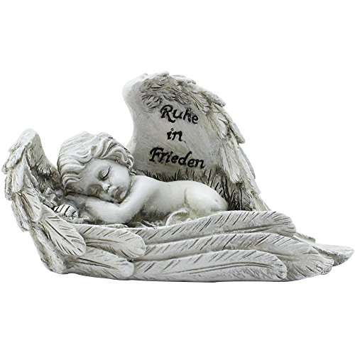 Com-four® Angelo della Decorazione addormentata in...