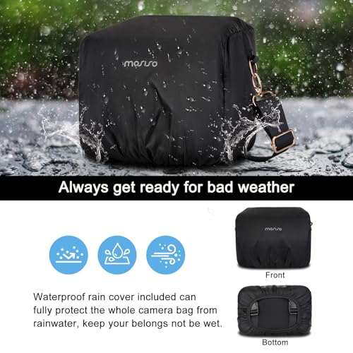 Bolso pequeño para cámara con protección y porta trípode miniatura 5