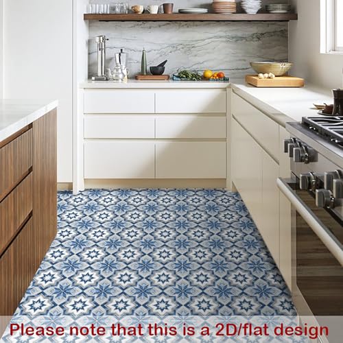 Image of Nuxovilar Peel and Stick Vinyl Floor Tiles, 11.8 inchx11.8 inch