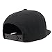 Trendy Apparel Shop Old English Font Detroit City Embroidered Flat Bill Cap - Black